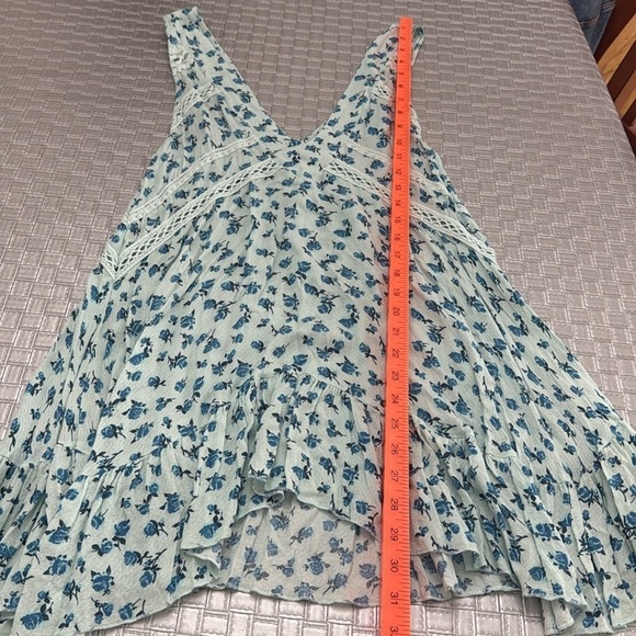 FREE PROPLE x Intimately FP Let It Happen Mini Slip in Mint Combo dress size XS - Picture 3 of 6